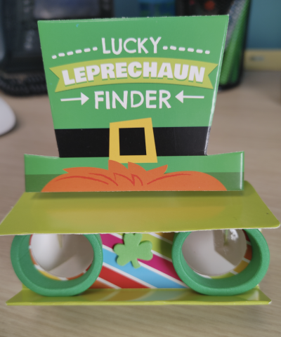 Leprechaun finder binocular craft