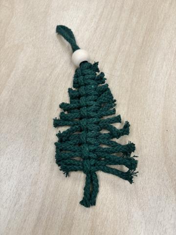 Dark green tassel tree