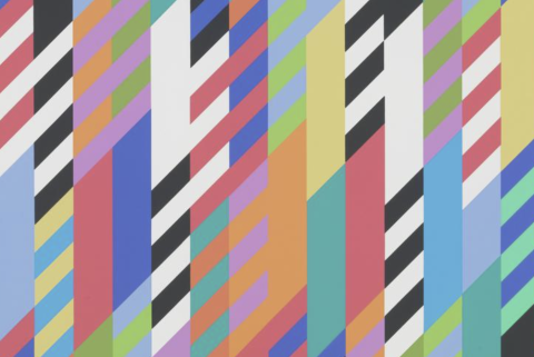 Bridget Riley artwork