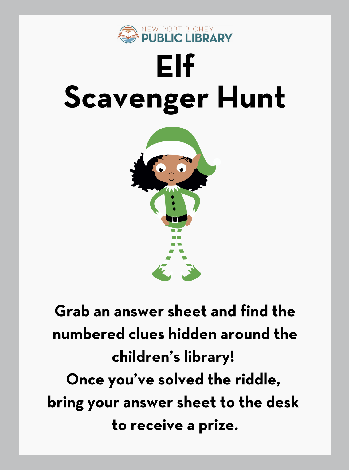 Elf Scavenger Hunt
